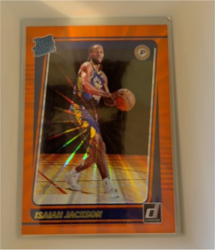2021-22 Donruss #217 Isaiah Jackson — front