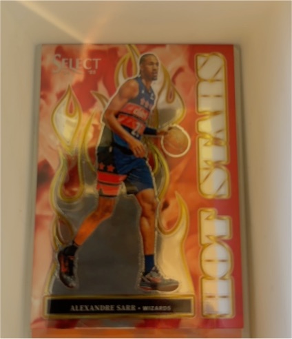 2024-25 Panini Select #10 Alexandre Sarr Hot Stars — front