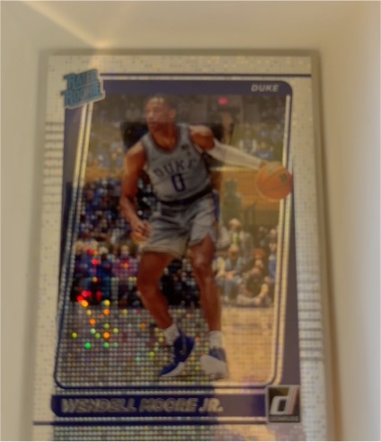 2022-23 Chronicles Draft Picks Donruss Rated Rookie #24 Wendell Moore Jr Duke RC — front