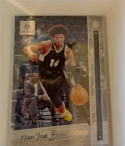 2022-23 Panini Chronicles Draft Picks Luminance #44 MarJon Beauchamp — front