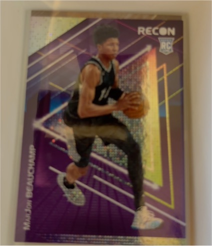 2022-23 Panini Chronicles Draft Picks Recon #19 MarJon Beauchamp — front