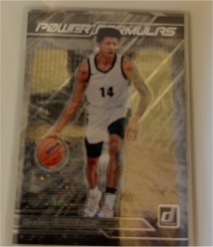2022-23 Panini Chronicles Draft Picks Donruss Power Formulas #PF-JDA Johnny Davis — front