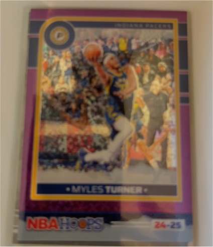 2024-25 Panini NBA Hoops #29 Myles Turner — front