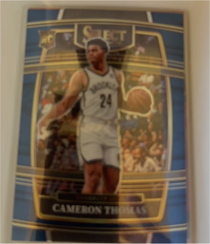 2021-22 Panini Select #21 Cameron Thomas — front