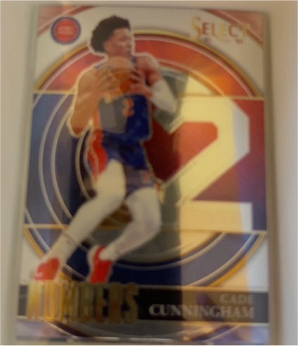 2021-22 Panini Select #40 Cade Cunningham — front