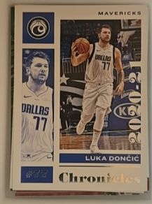 2020-21 Panini Chronicles #31 Luka Doncic Dallas Mavericks — front