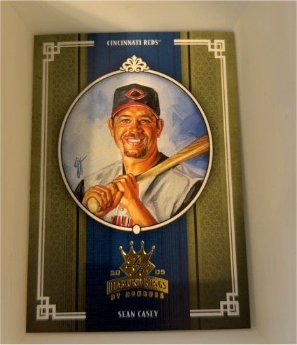 2005 Donruss Diamond Kings #74 Sean Casey — front
