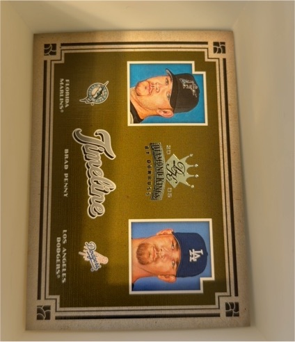 2005 Donruss Diamond Kings Timeline Brad Penny — front