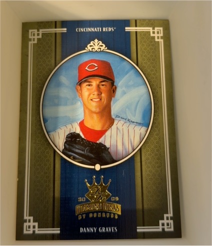 2005 Donruss Diamond Kings #7 Danny Graves — front