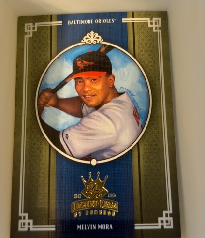 2005 Donruss Diamond Kings #34 Melvin Mora — front