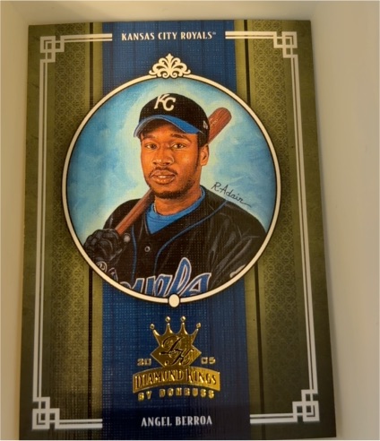 2005 Donruss Diamond Kings Angel Berroa — front