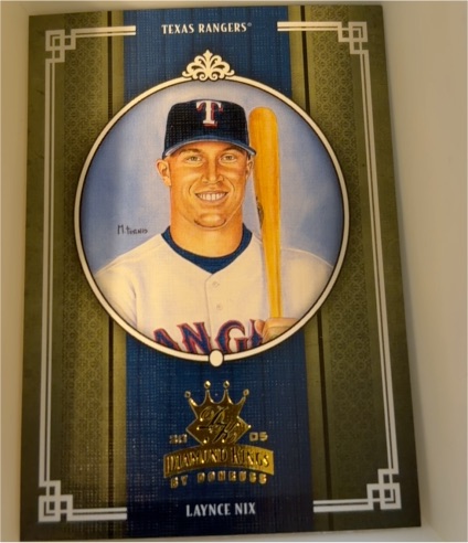 2005 Donruss Diamond Kings Laynce Nix — front