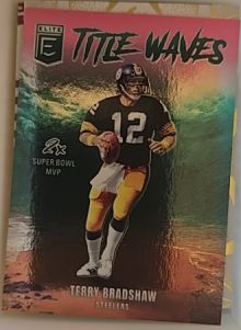2025 Panini Donruss Elite #2 Terry Bradshaw Title Waves — front