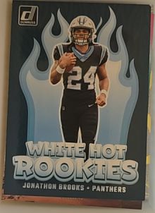 2024 Panini Donruss #WH6 Jonathon Brooks White Hot Rookies — front
