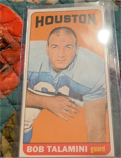 1965 Topps Football #85 Bob Talamini — front