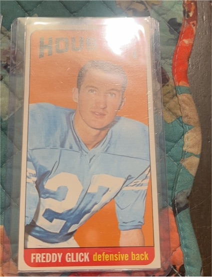 1965 Topps Football #76 Freddy Glick — front