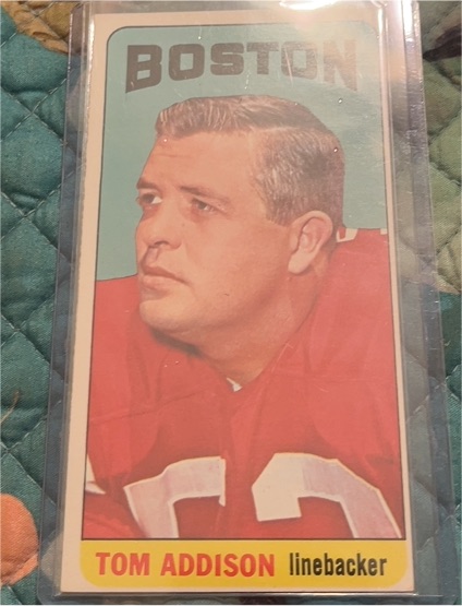 1965 Topps #1 Tom Addison — front