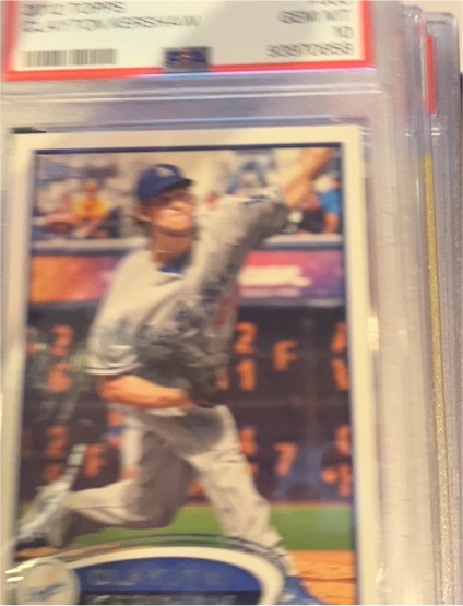 2012 Topps #600 Clayton Kershaw — front