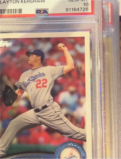 2011 Topps #275 Clayton Kershaw — front
