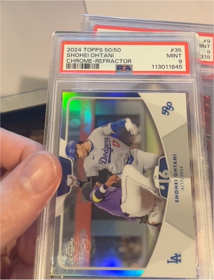2024 Topps 50/50 #35 Shohei Ohtani — front