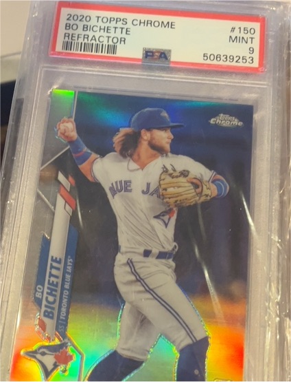 2020 Topps Chrome #150 Bo Bichette Refractor — front