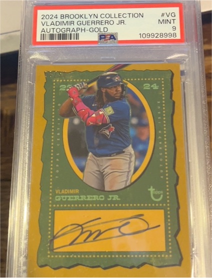 2024 Topps Brooklyn Collection #VG Vladimir Guerrero Jr. — front