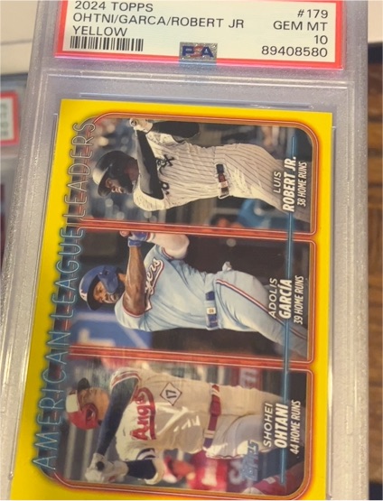 2024 Topps #179 Shohei Ohtani / Garcia / Robert Jr. — front