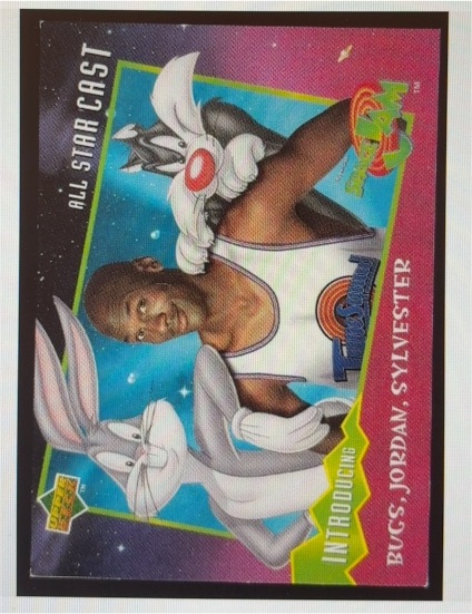 1996 Upper Deck Space Jam #23 Michael Jordan — front