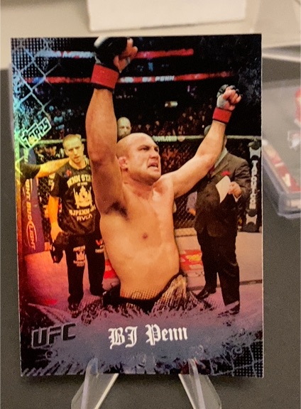 2010 Topps UFC Main Event #2 BJ Penn — front