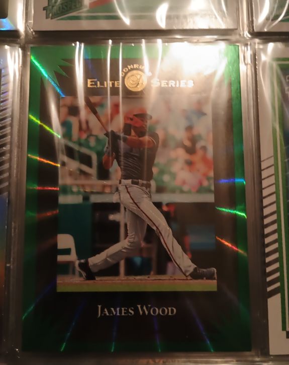 2025 Donruss Elite Series #8 James Wood — front