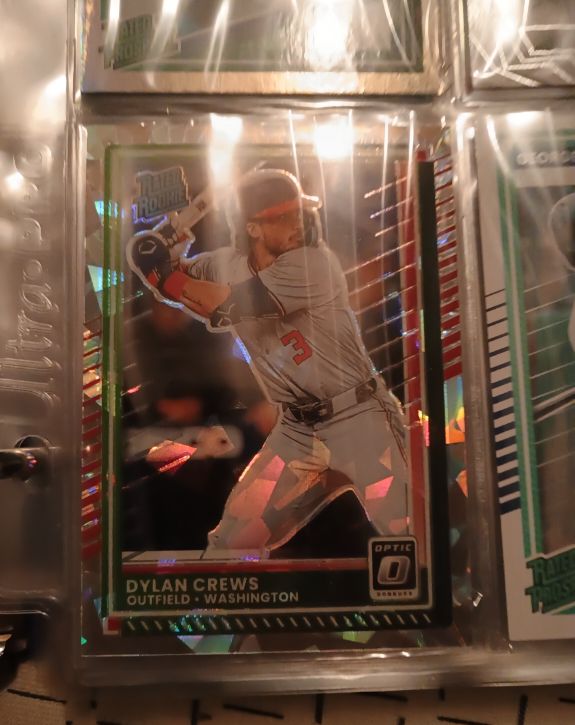 2025 Donruss Optic #54 Dylan Crews — front