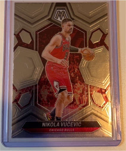 2023-24 Panini Mosaic #123 Nikola Vučević — front