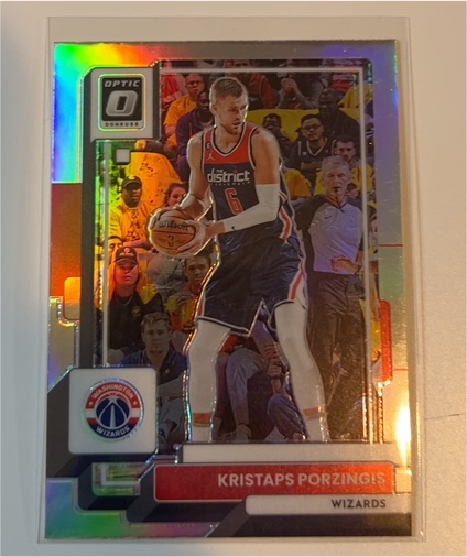 2022-23 Donruss Optic #149 Kristaps Porzingis — front