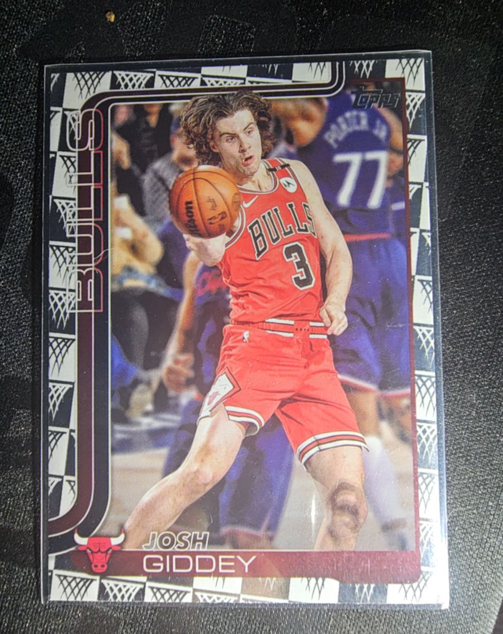 2025-26 Topps #35 Josh Giddey Chicago Bulls — front