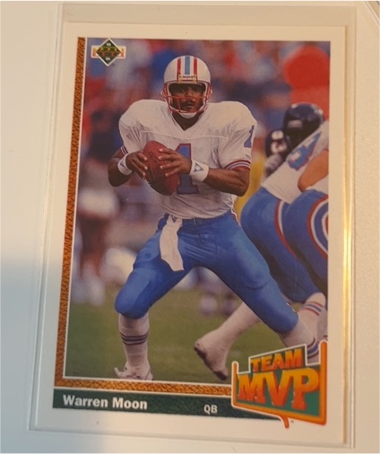 1991 Upper Deck #460 Warren Moon — front