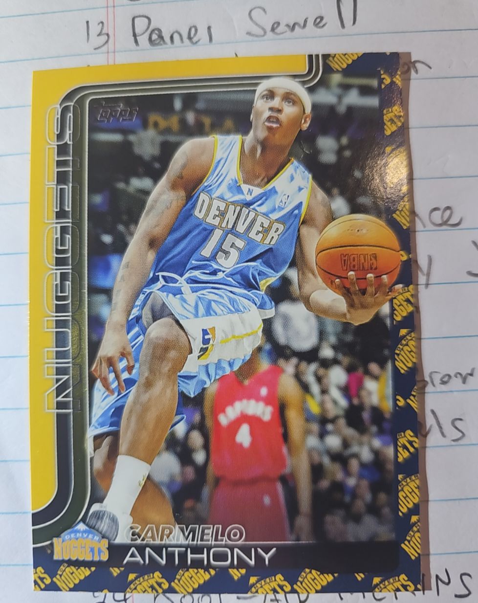 2025-26 Topps #256 Carmelo Anthony — front