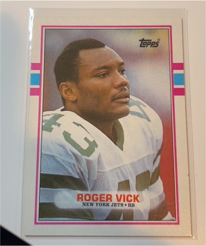 1989 Topps #236 Roger Vick — front