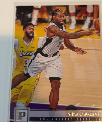 2019-20 Panini Chronicles #127 Kawhi Leonard Los Angeles Clippers — front
