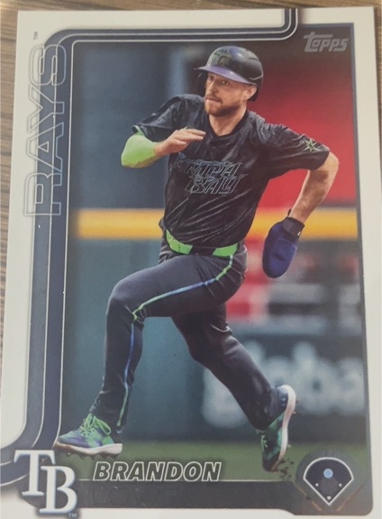 2025 Topps #153 Brandon Lowe — front