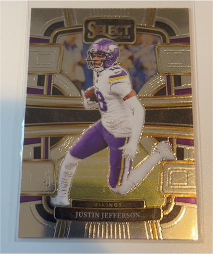 2023 Panini Select Concourse #65 Justin Jefferson — front