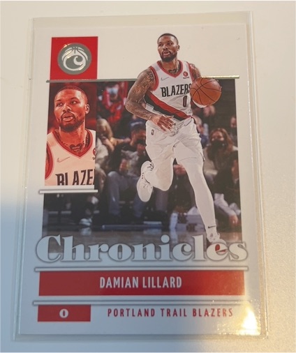 2021-22 Panini Chronicles #11 Damian Lillard — front