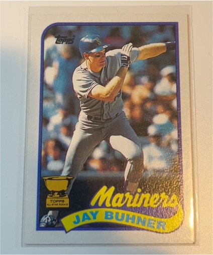 1989 Topps #223 Jay Buhner — front