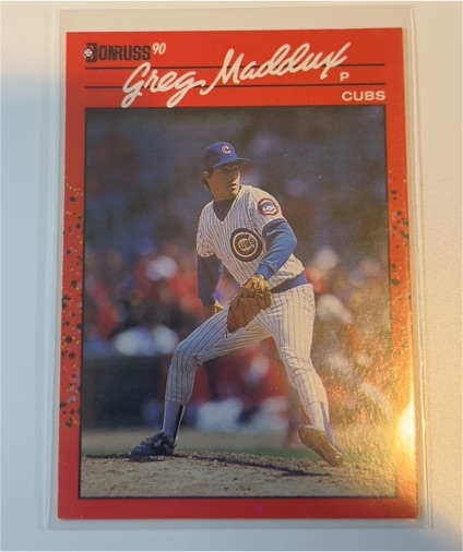 1990 Donruss #158 Greg Maddux — front