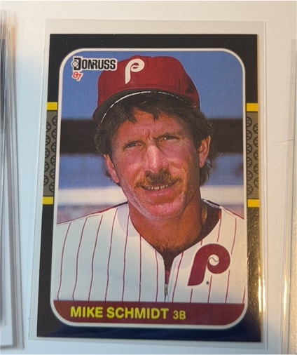1987 Donruss #139 Mike Schmidt — front