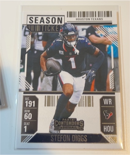 2024 Panini Contenders #40 Stefon Diggs — front