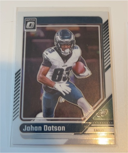 2024 Donruss Optic #199 Jahan Dotson — front