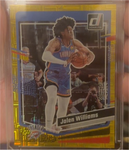2023-24 Donruss #76 Jalen Williams — front