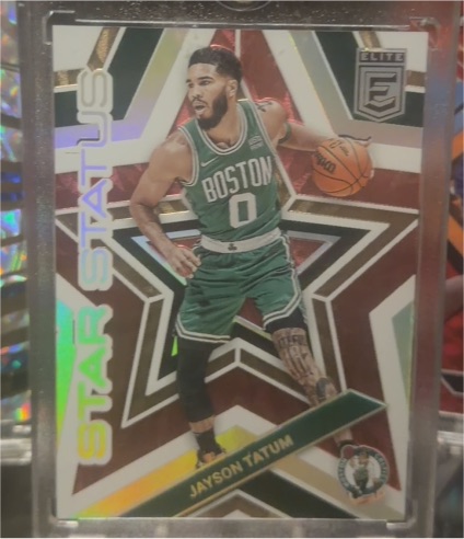 2022 Donruss Elite #1 Jayson Tatum Star Status — front