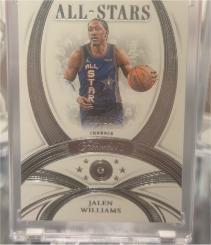 2022 Panini Flawless All-Stars #Jalen Williams — front