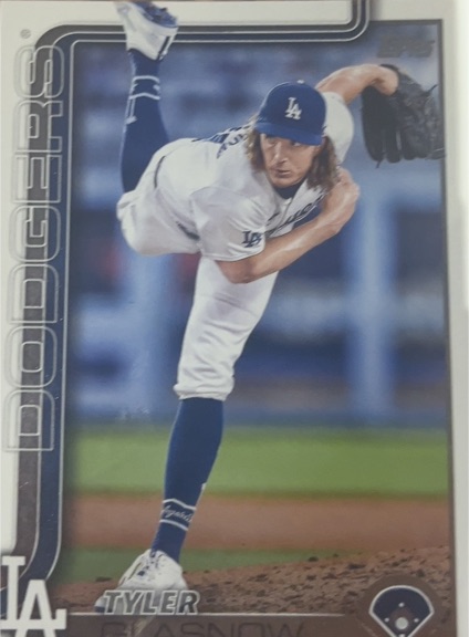2025 Topps #201 Tyler Glasnow — front